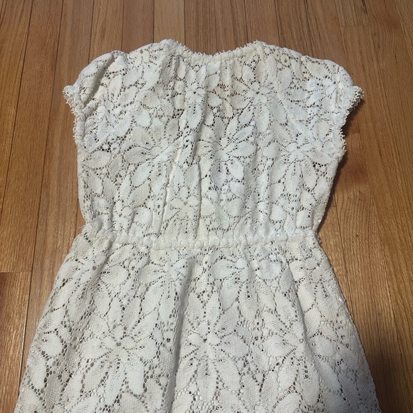 Milly Cabana Beach Lace V-Neck Dress Size Small - Picture 7 of 8